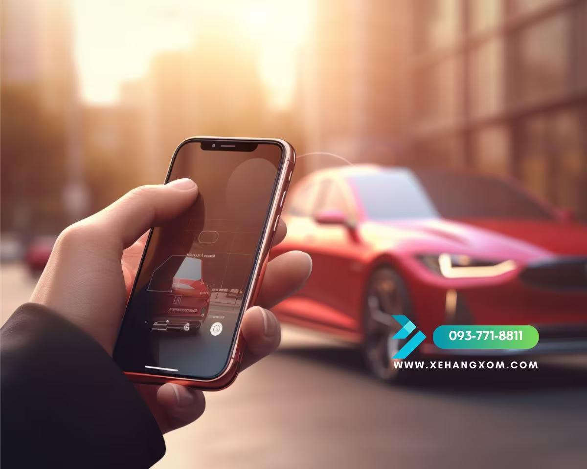 Hình ảnh Đặt xe online dễ dàng tại Xe Hàng Xóm