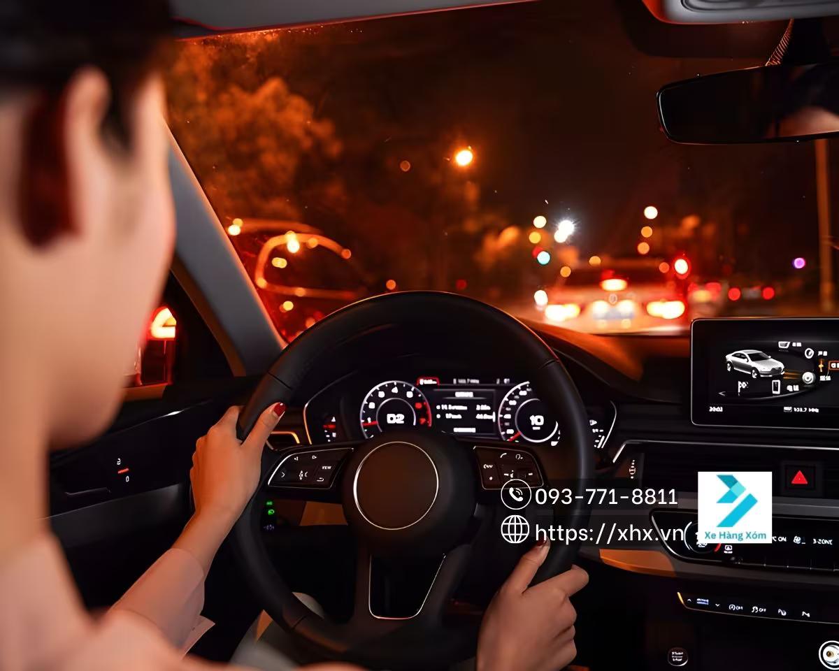 Làm chủ đường phố về đêm Khi Lái Xe