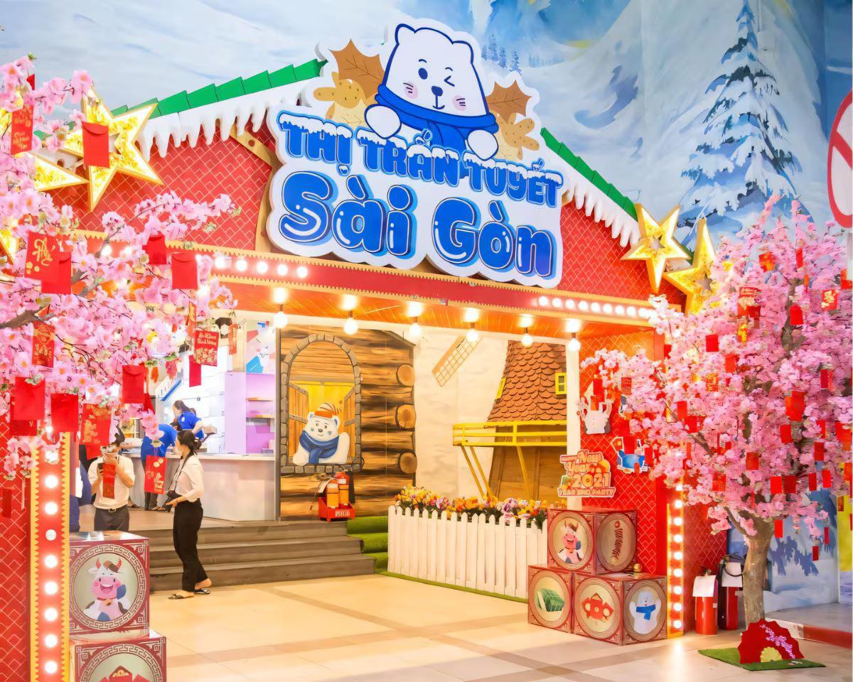 Hình ảnh Snow Town Sài Gòn Noel