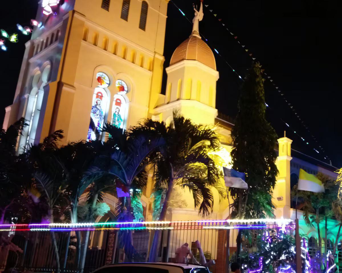 Hình ảnh Xóm Đạo Xóm Chiếu Noel