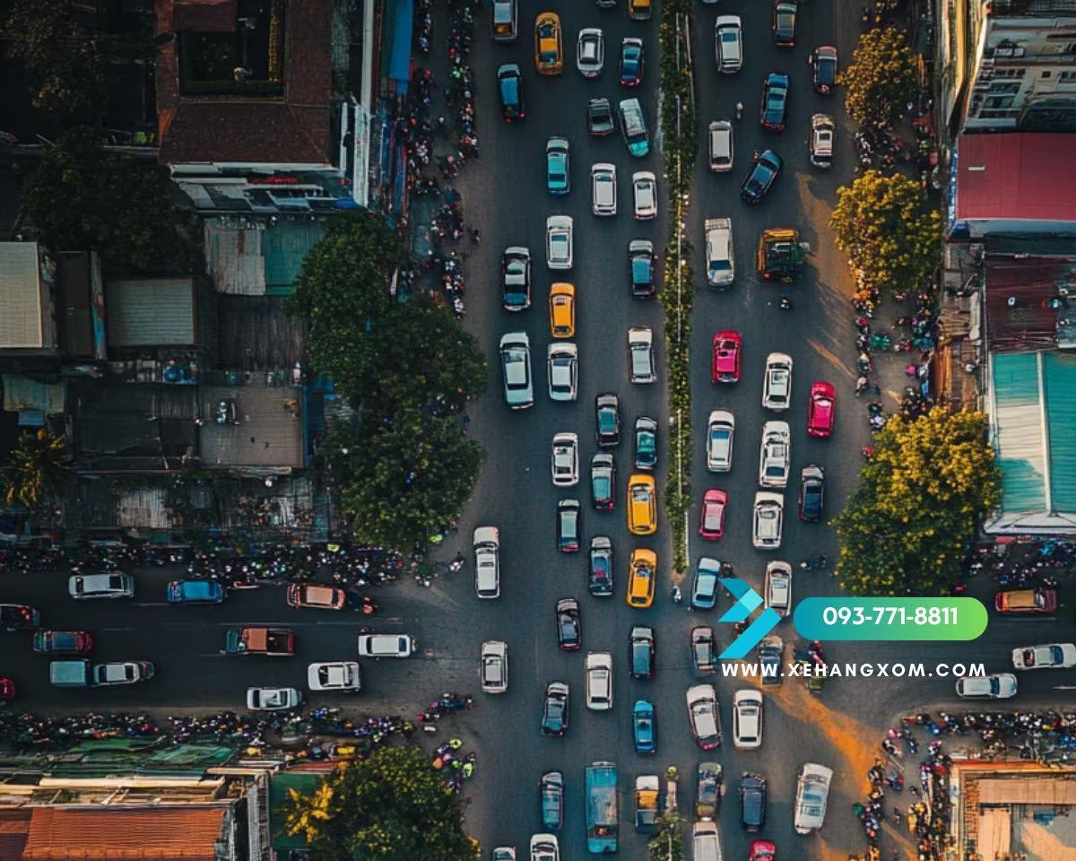 Hình ảnh Xử lý tắc đường kéo dài trong dịp Tết