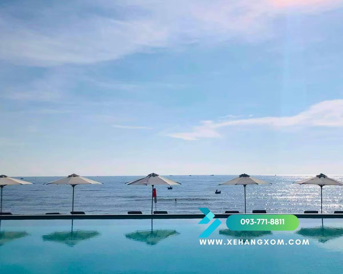 Resort 4-5 sao tại Mũi Né có khu vui chơi trẻ em và hồ bơi nước nông dành cho gia đình