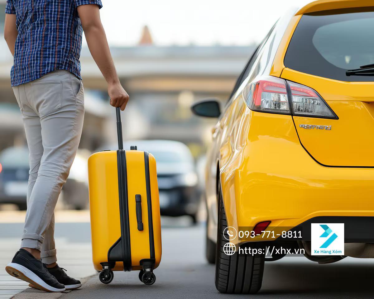 Thuê xe tự lái gần sân bay Tân Sơn Nhất — Xe Hàng Xóm giao xe tận T1/T3, xuống máy bay có xe ngay