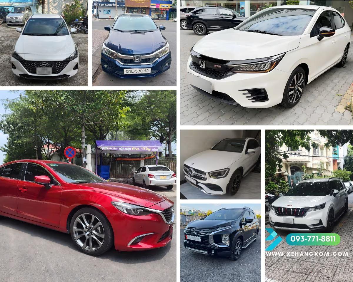 Đa dạng lựa chọn xe 4-7 chỗ tại Xe Hàng Xóm, đáp ứng mọi nhu cầu di chuyển.
