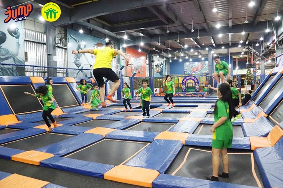 Hình ảnh Khu vui chơi vận động chuẩn quốc tế Jump Arena