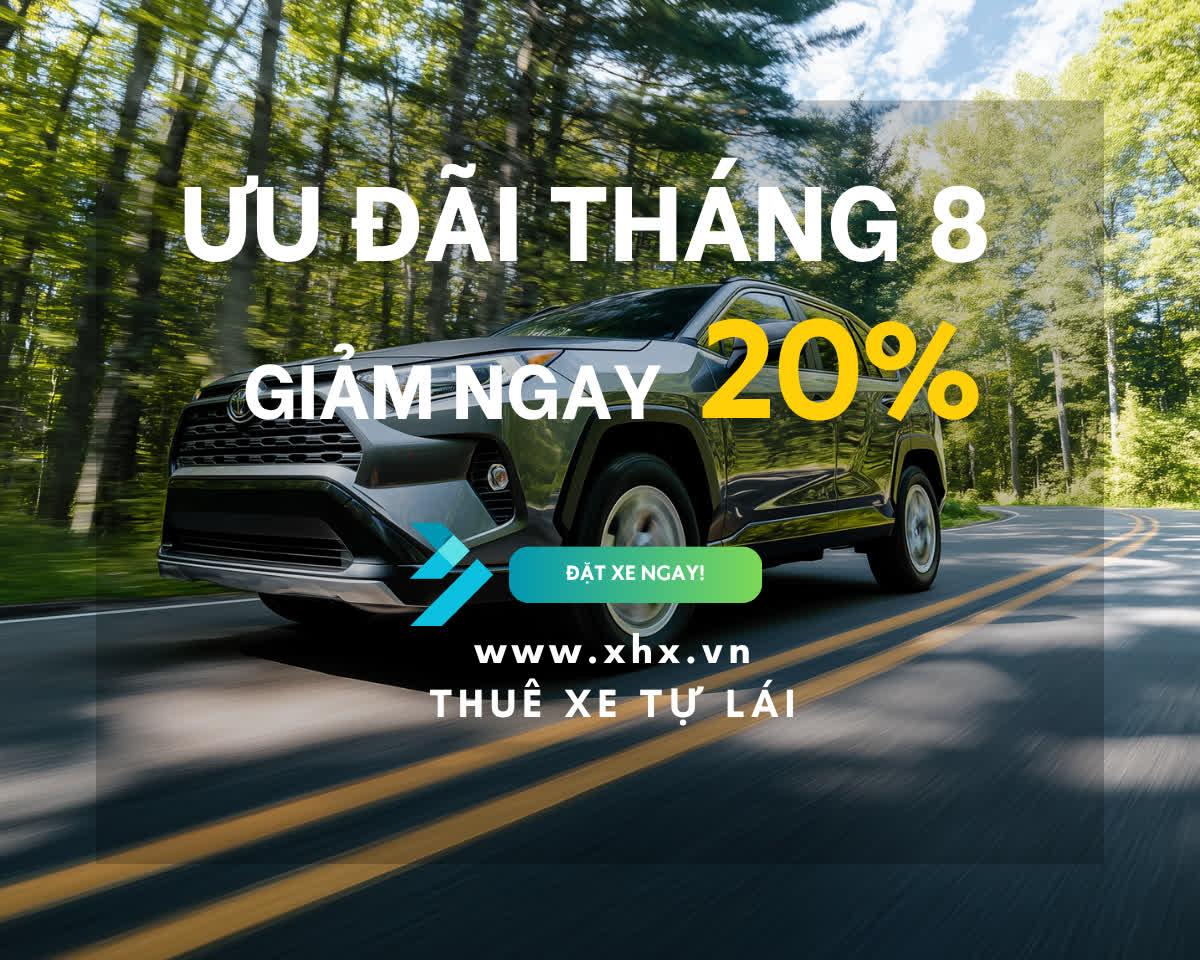 ƯU ĐÃI ĐẶC BIỆT - GIẢM 20% CHO TẤT CẢ DÒNG XE